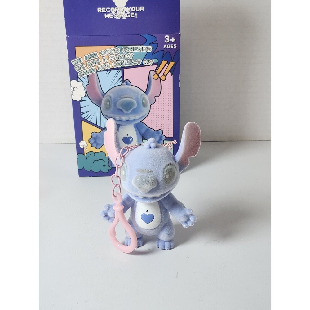 Lilo And Stitch Recording Voice Keychain